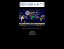 Tablet Screenshot of mkshin.mortalkombatonline.com